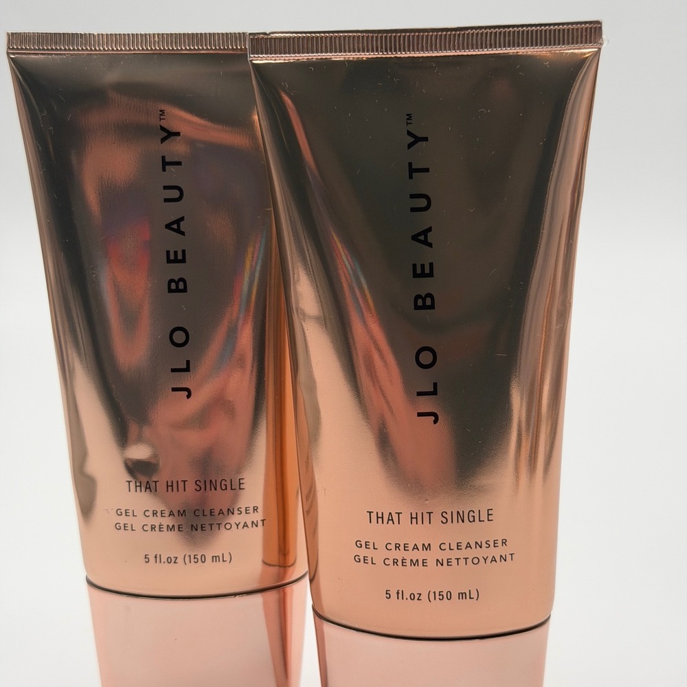 JLO BEAUTY That Hit Single Gel Cream Cleanser 5oz 150ml Set of 2 New Sealed